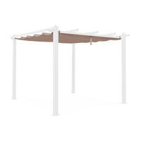 Telone per pergola condate  in poliestere  3x3 m, beige