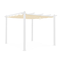 Telone per pergola condate  in poliestere  3x3 m, ecrù