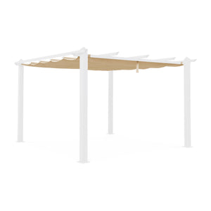 Telone per pergola condate  in poliestere  3x4 m, beige
