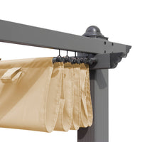 Telone per pergola condate  in poliestere  3x4 m, beige