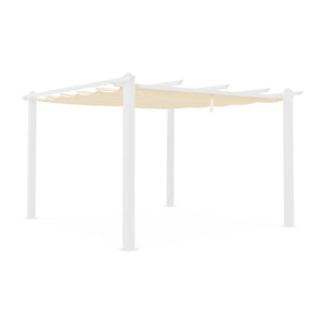 Telone per pergola condate  in poliestere  3x4 m, ecrù