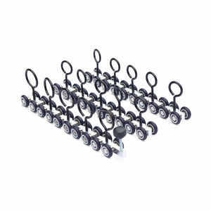 Kit di fissaggio per tetto  15 anelli  compatibile con condate e