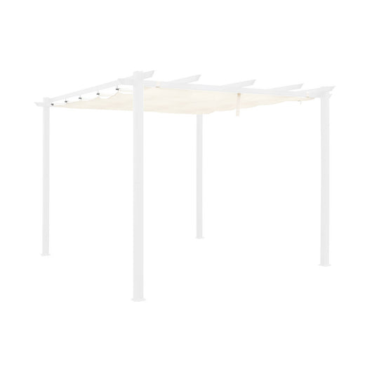 Copertura del tetto a pergola isla 3x3m, ecrù