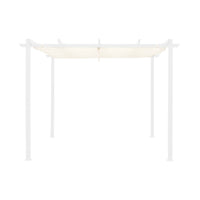 Copertura del tetto a pergola isla 3x3m, ecrù