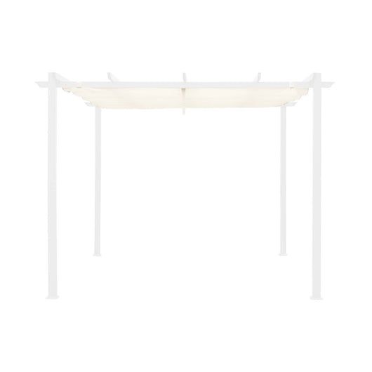 Copertura del tetto a pergola isla 3x3m, ecrù
