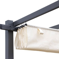 Copertura del tetto a pergola isla 3x3m, ecrù