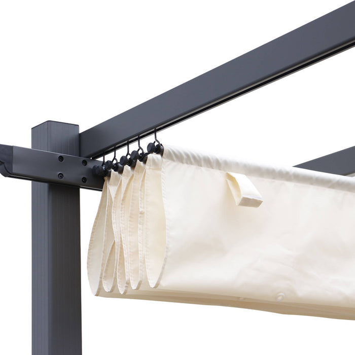 Copertura del tetto a pergola isla 3x3m, ecrù