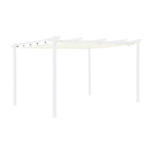Copertura del tetto per pergola isla 3x4m, ecrù