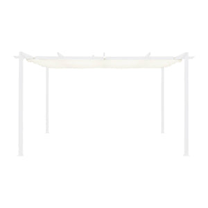 Copertura del tetto per pergola isla 3x4m, ecrù