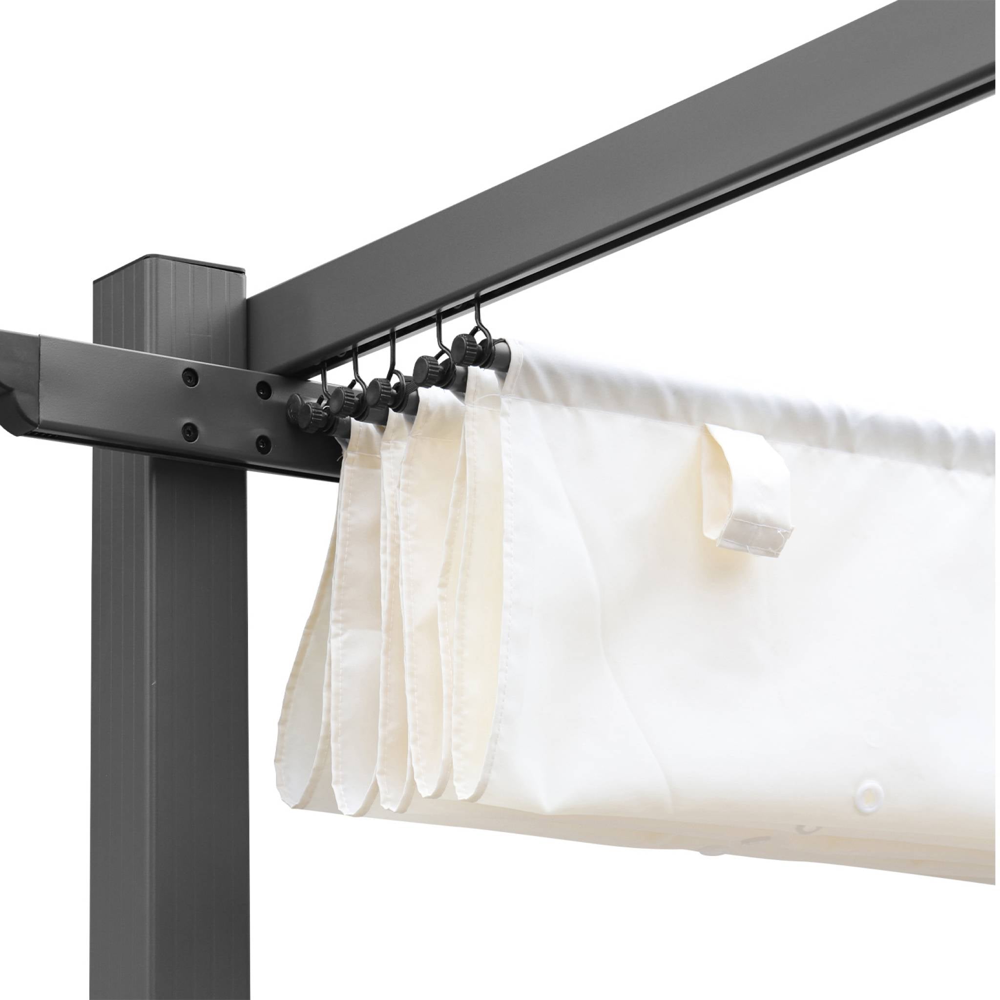 Copertura del tetto per pergola isla 3x4m, ecrù