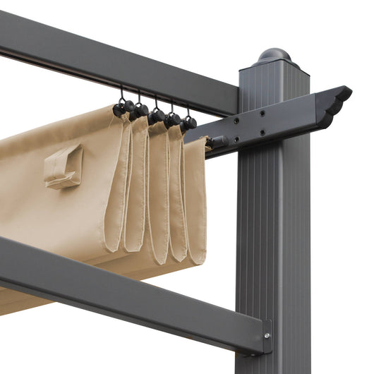 Tela del tetto per pergola 3x4m, beige