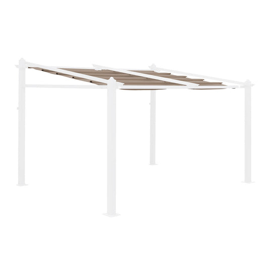 Tela del tetto per pergola 3x4m, beige