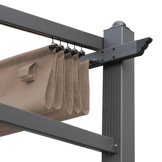 Tela del tetto per pergola 3x4m, beige