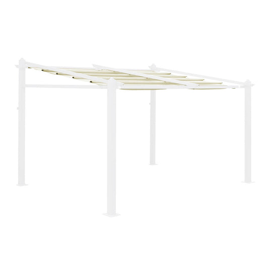 Tela del tetto per pergola 3x4m, ecrù