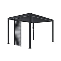 Persiana in alluminio da 100cm per pergola a lamelle triomphe,