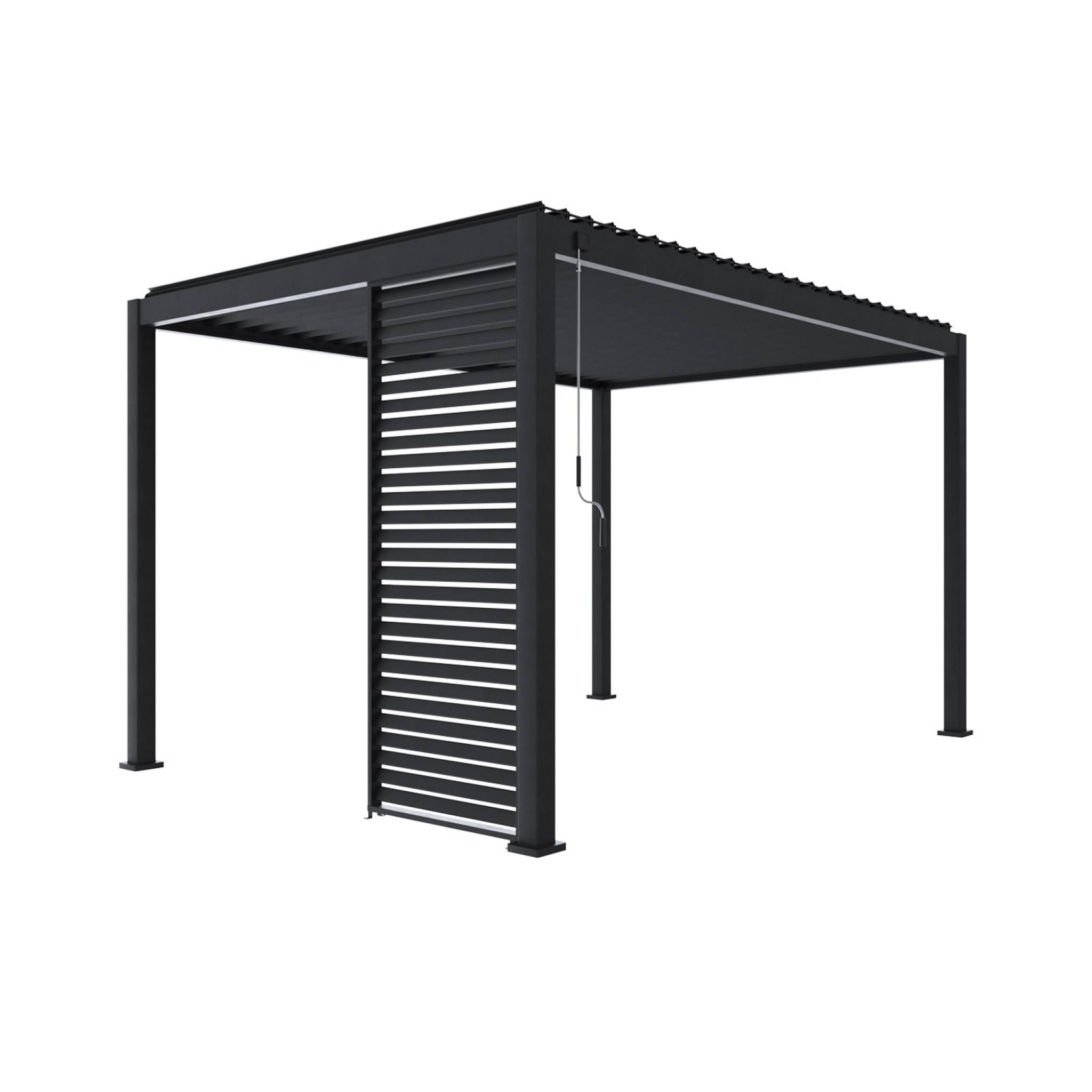 Persiana in alluminio da 100cm per pergola a lamelle triomphe,