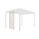 Persiana in alluminio da 100cm per pergola a lamelle triomphe, beige