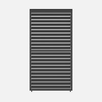 Persiana a lamelle orientabili 130cm per pergola triomphe, antracite