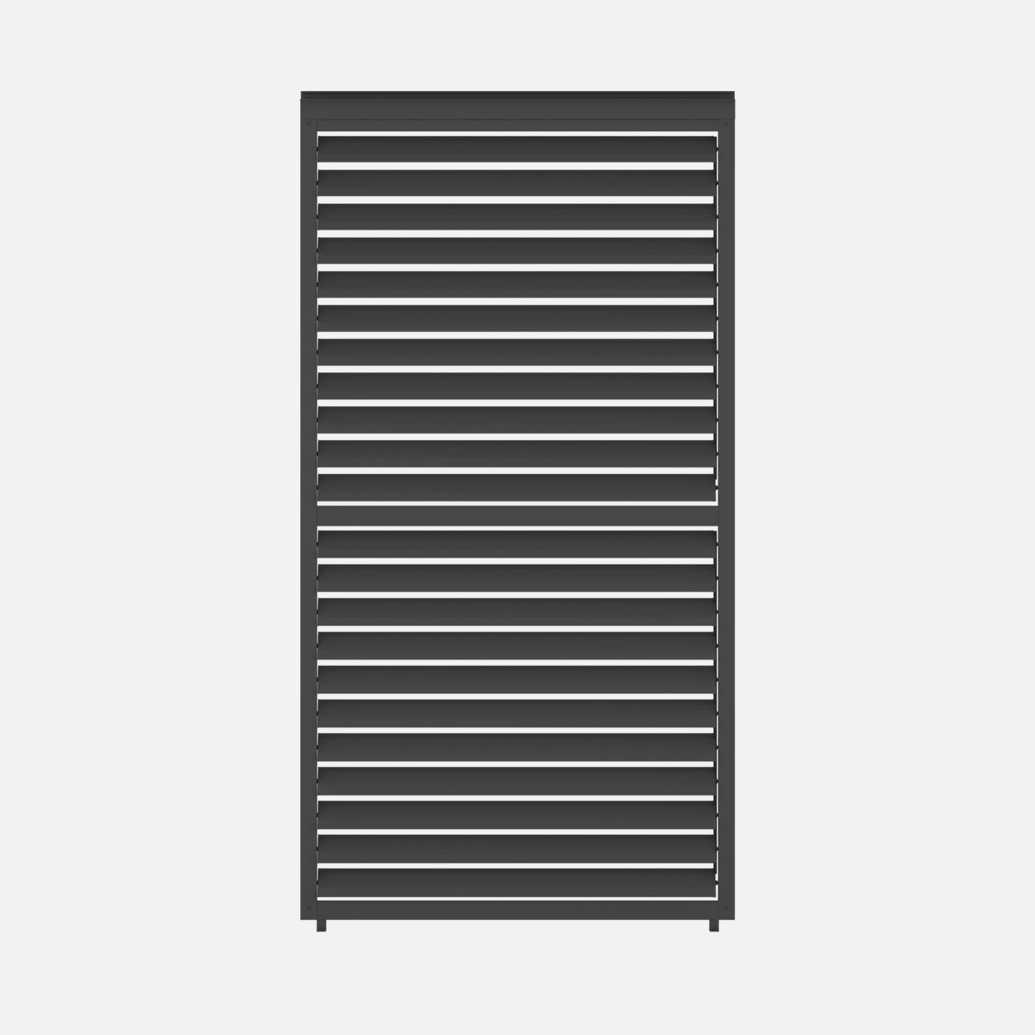 Persiana a lamelle orientabili 130cm per pergola triomphe, antracite