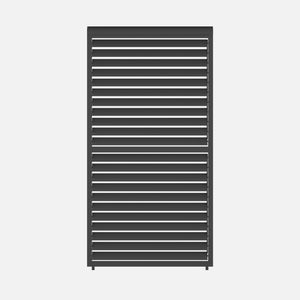 Persiana a lamelle orientabili 130cm per pergola triomphe, antracite