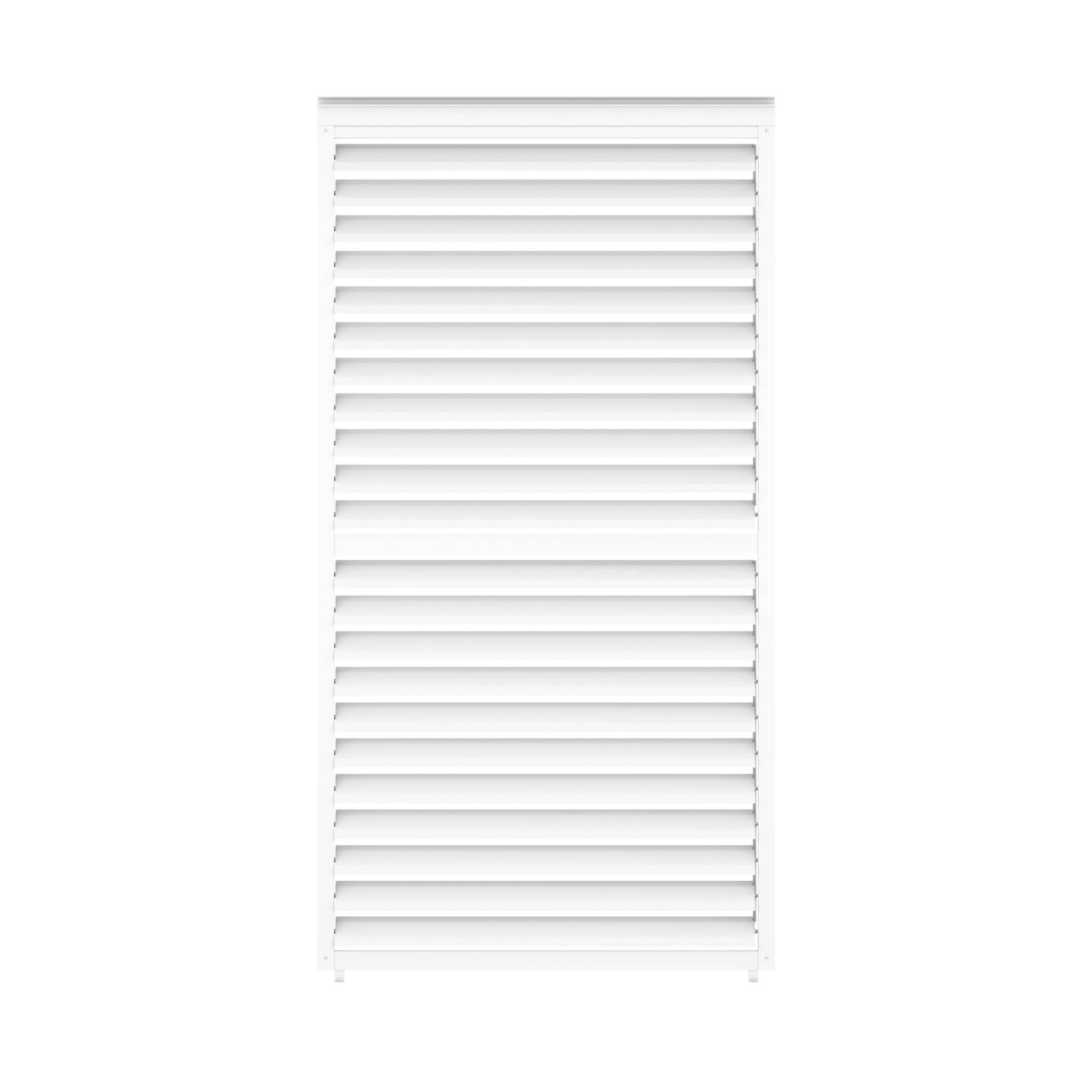 Persiana a lamelle orientabili 130cm per pergola triomphe, bianco