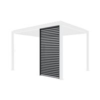 Persiana in alluminio da 130cm per pergola a lamelle triomphe,