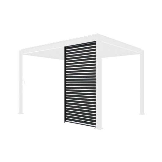 Persiana in alluminio da 130cm per pergola a lamelle triomphe,