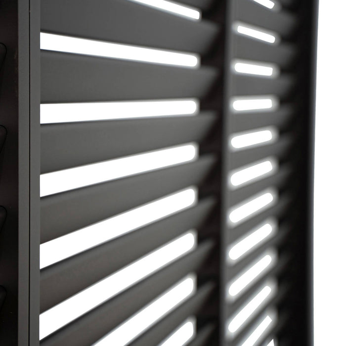 Persiana in alluminio da 130cm per pergola a lamelle triomphe,