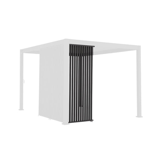 Triomphe persiana verticale in alluminio a lamelle 3m, antracite