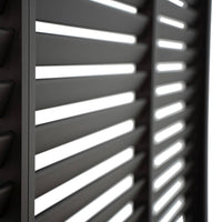 Pergola bioclimatica 3x3m in alluminio con lamelle orientabili v2 + 3