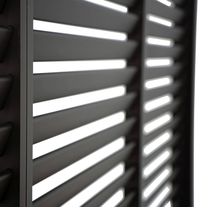 Pergola bioclimatica 3x3m in alluminio con lamelle orientabili v2 + 3