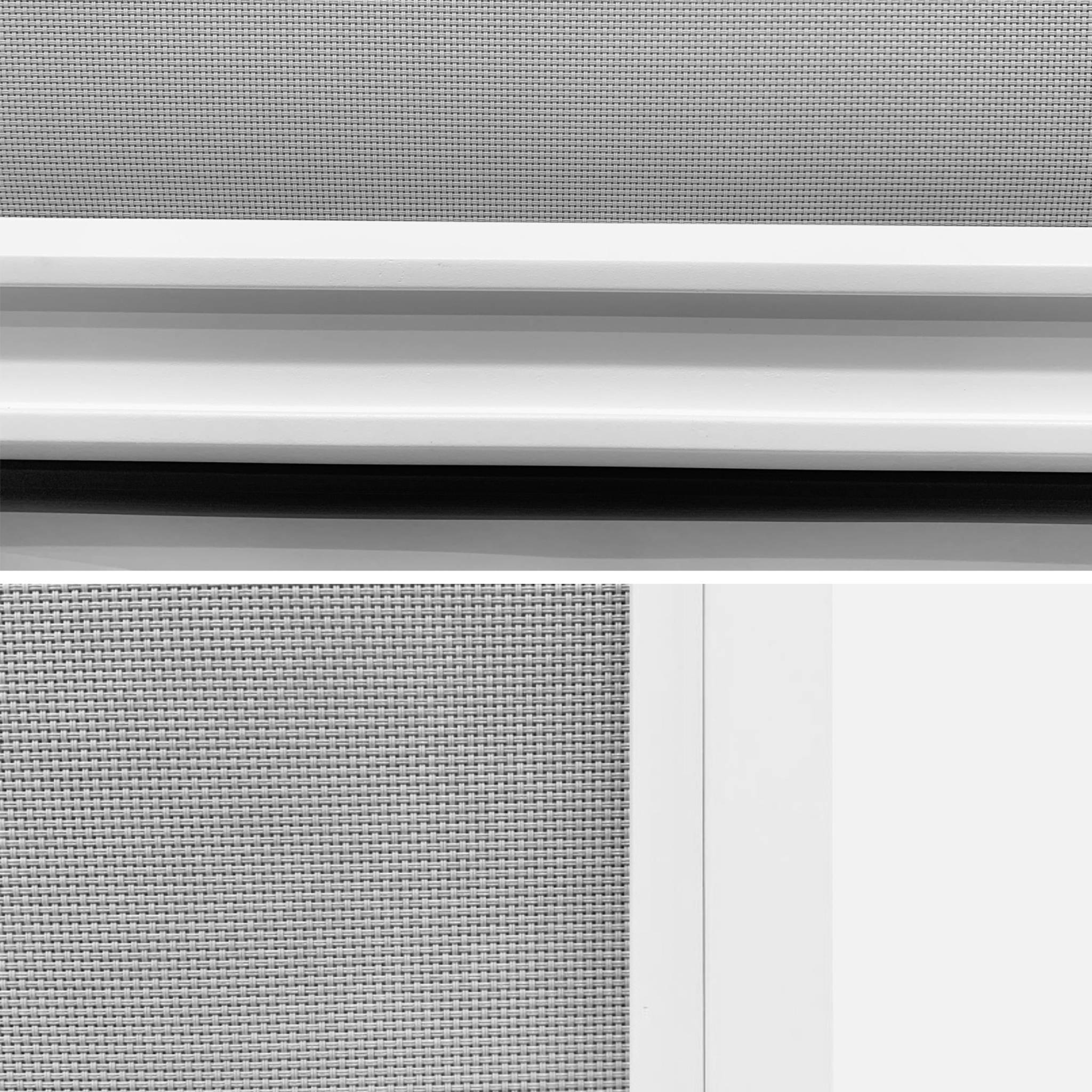 Pergola bioclimatica 3x6m elettrica in alluminio con led + 4 tende 3m,