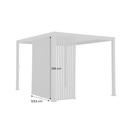 Persiana verticale 130cm triomphe, antracite