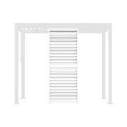 Persiana a lamelle orientabili 100cm per pergola bioclimatica