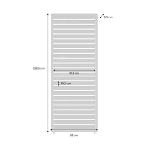 Persiana a lamelle orientabili 100cm per pergola bioclimatica