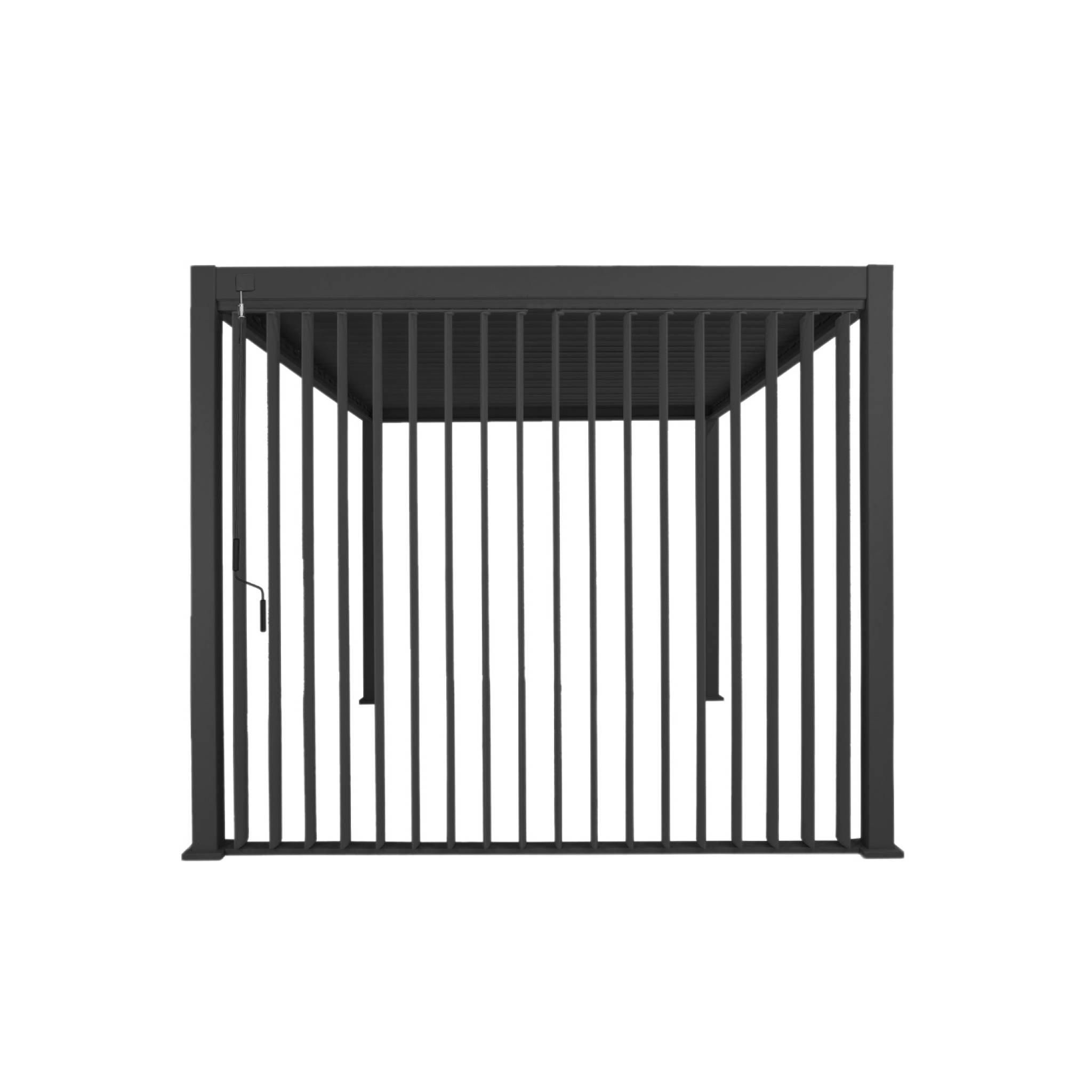 Pannello a lamelle orientabili 3m per pergola bioclimatica in