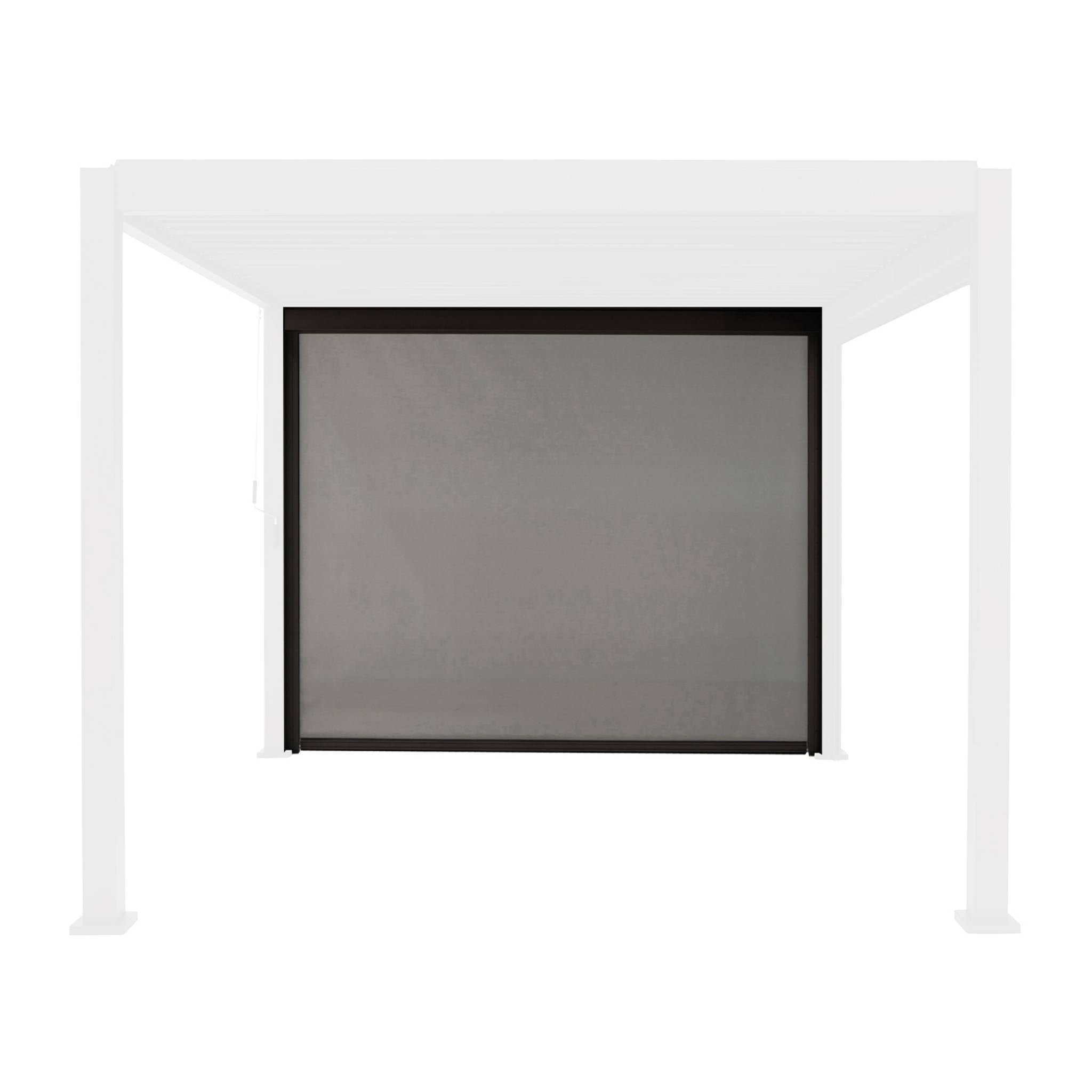 Tenda laterale da 3m per la pergola triomphe, antracite