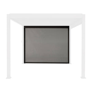 Tenda laterale da 3m per la pergola triomphe, antracite