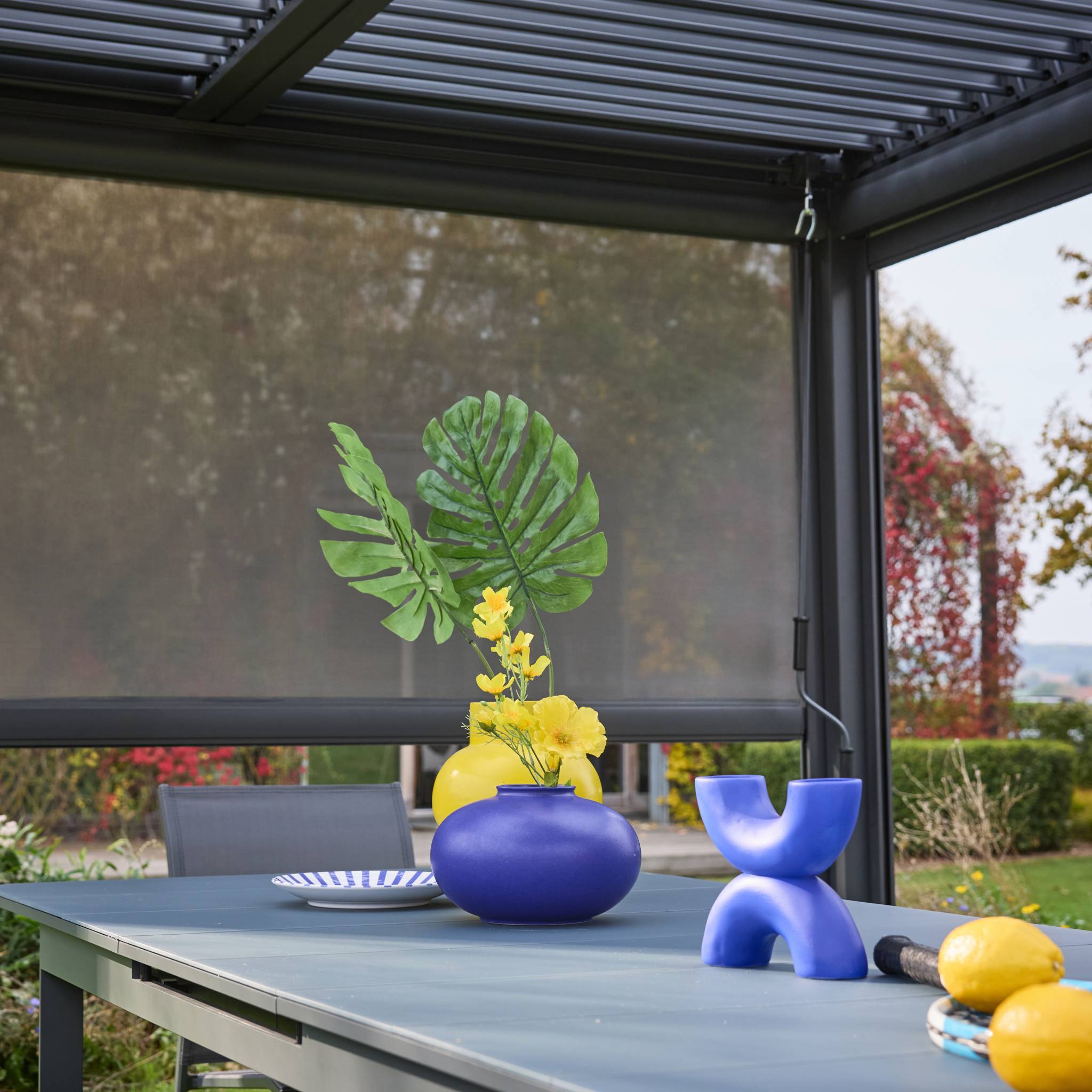 Tenda da sole di 3m per la pergola palace, antracite