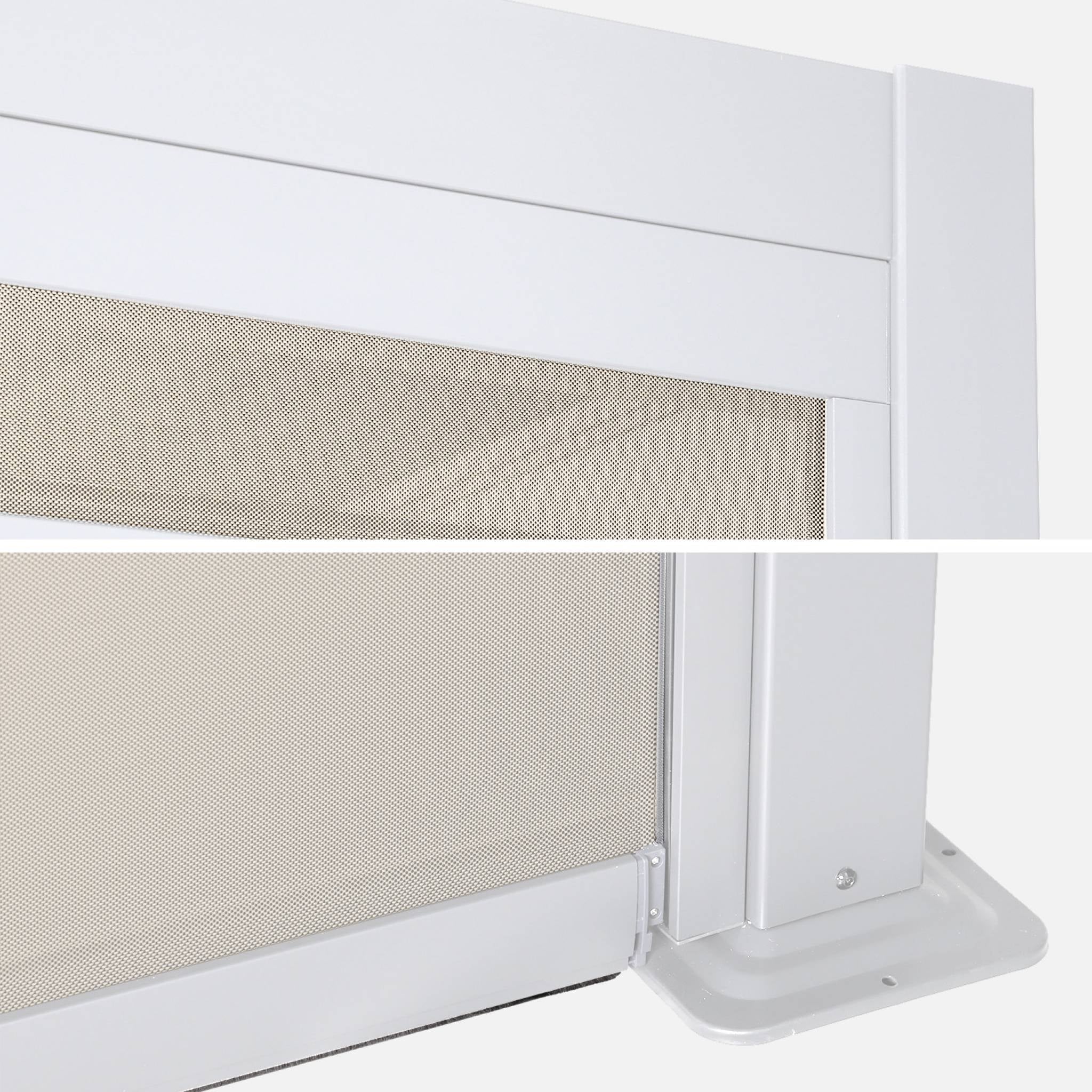 Tenda da sole 3m per pergola palace, bianco