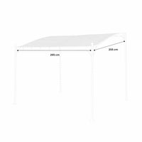 Copertura per pergola 3x2,5m, ecrù