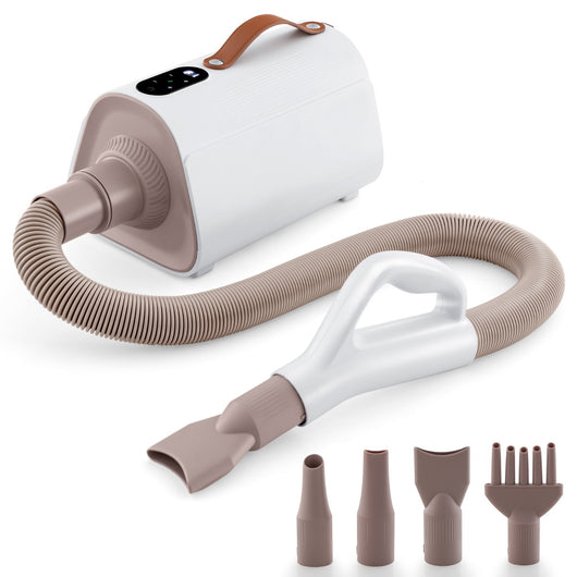 Phon per cani e gatti con funzione ionica negativa temperatura flusso d'aria regolabili, Asciugatore per peli di cani-Giochi e accessori per cani