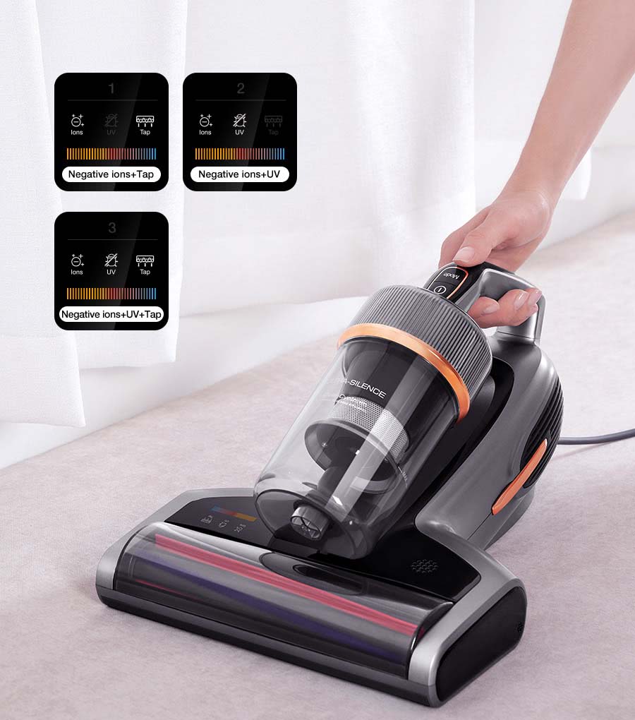 Aspiratore portatile antiacari JIMMY BX7 Pro Gray