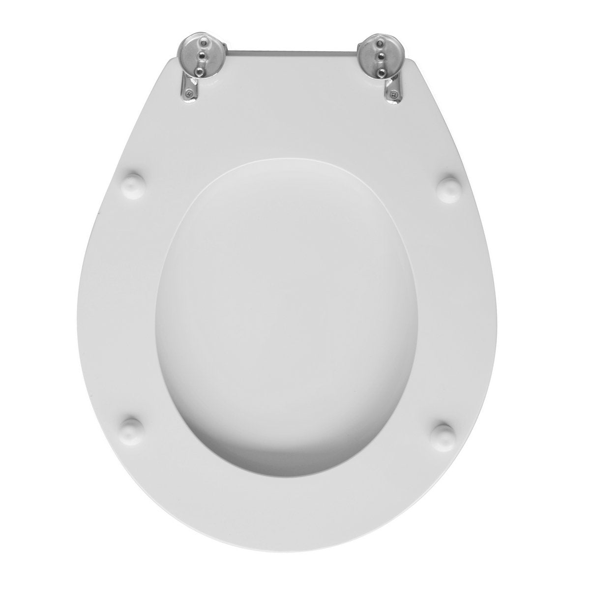 Copriwater compatibile per WC Roca vaso Polo forma 1 Bianco