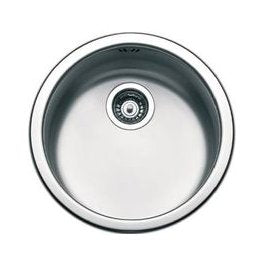 Lavello circolare incasso in acciaio inox D 43.5  - Cromo