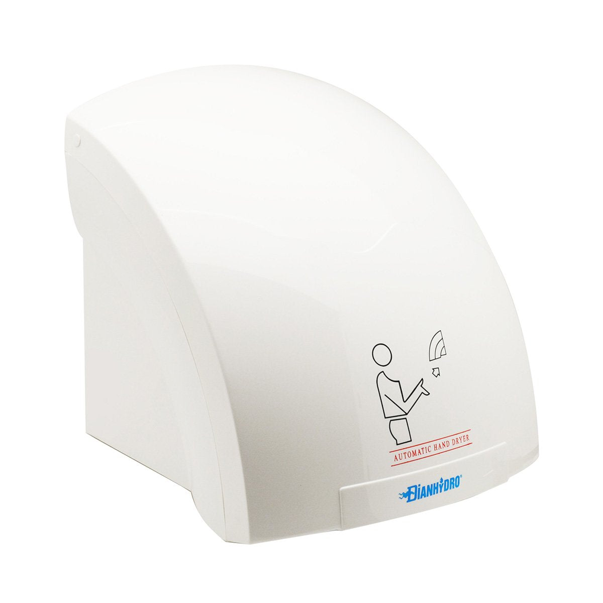 Asciugamani ad aria calda automatico modello SHANGHAI - Bianco