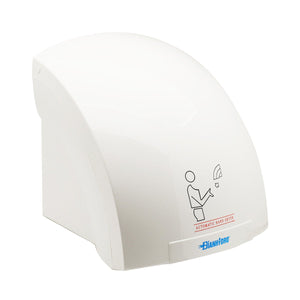 Asciugamani ad aria calda automatico modello SHANGHAI - Bianco