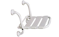 Sedile ribaltabile per doccia - bianco