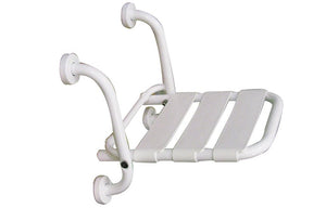 Sedile ribaltabile per doccia - bianco