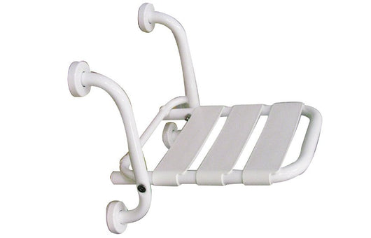 Sedile ribaltabile per doccia - bianco